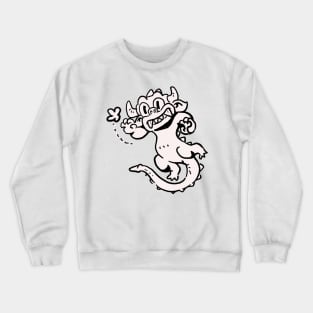 Butterfly and Hodag Crewneck Sweatshirt